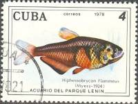 (1978-036) Марка Куба "Огненная тетра"    Аквариум парка Ленина III Θ