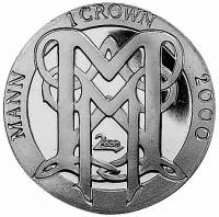 () Монета Остров Мэн 2000 год 1 крона ""   AU