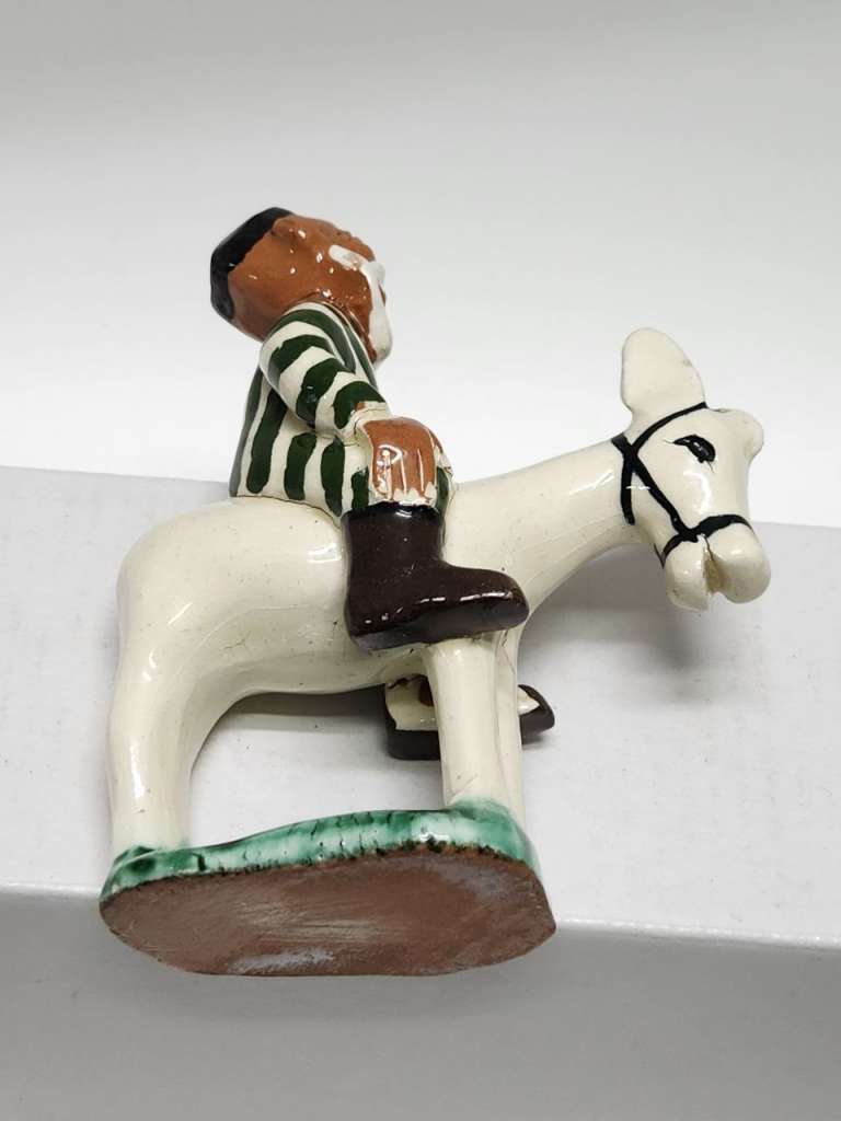 Статуэтка Хаджа Насреддин на осле Узбекистан высота 11 см