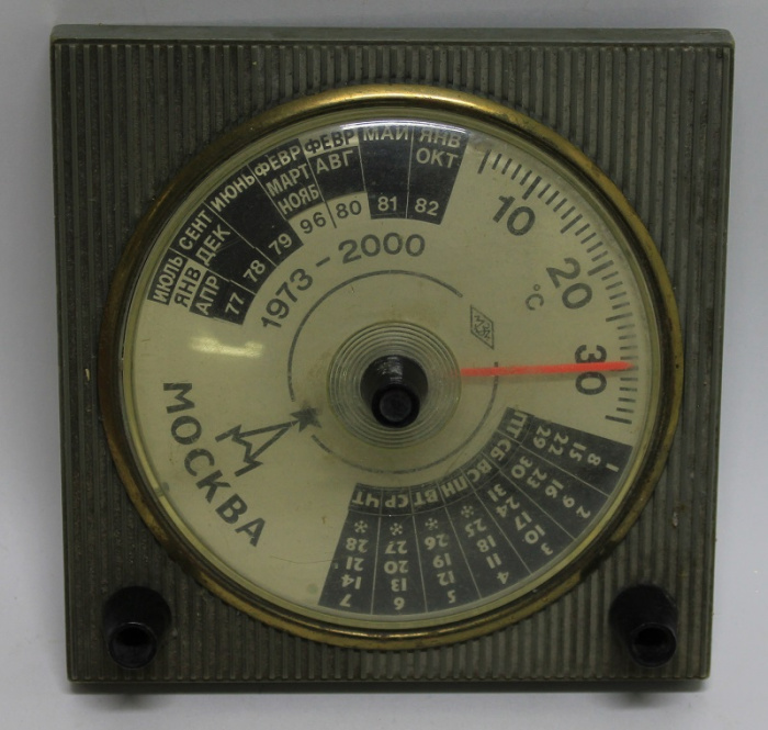 Календарь-термометр, &quot;Москва&quot;,1973-2000 гг., СССР (сост. на фото)