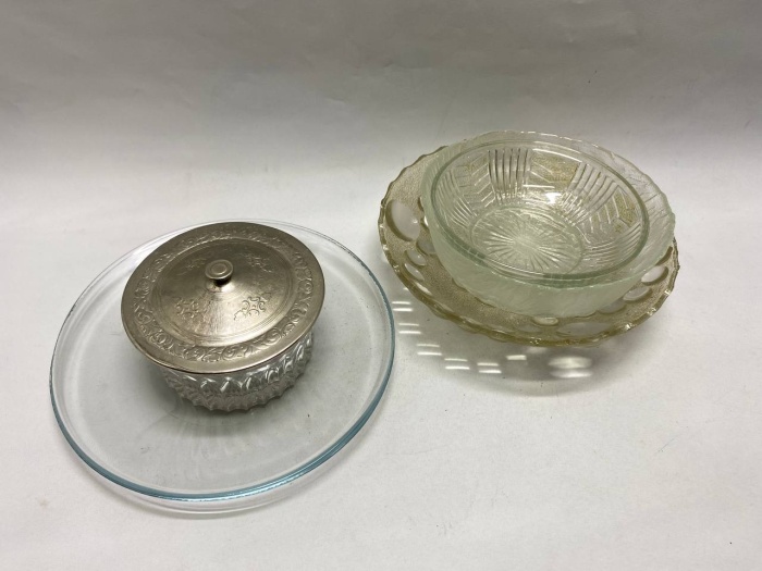 Сервировочная посуда стекло 6 предметов