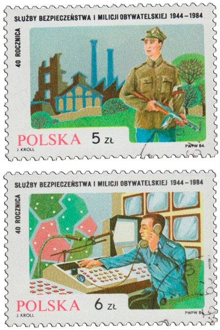 (1984-) Марка Польша &quot;&quot;      III не использовать Θ