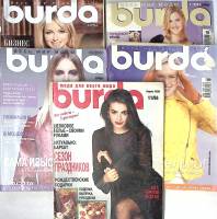 Набор журналов (5 шт) Burda 1994, 2001, 2003, 2005, 2007 № 10, 11, 11, 11, 12 Москва Мягкая обл.  с.