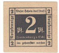 () Банкнота Германия (Веймар) 1921 год 0,02  ""   VF