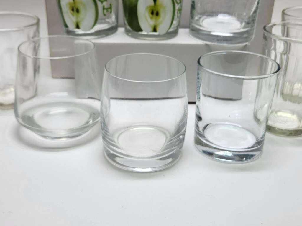 Стаканы 13 штук разные 