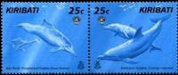 (№1998-781) Лист марок Кирибати 1998 год "Китайский Белый Дельфин Соуза китайского лимонника распрос