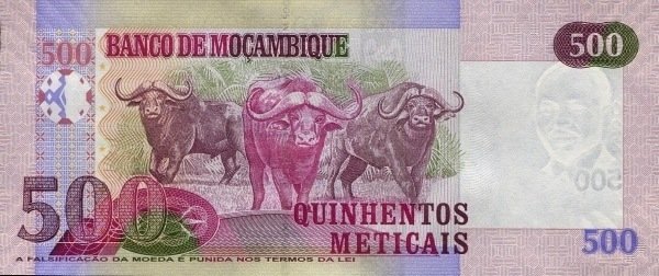 () Банкнота Мозамбик 2011 год 500  &quot;&quot;   UNC