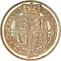 () Монета Великобритания 1816 год 6000  ""   Биметалл (Серебро - Ниобиум)  AU