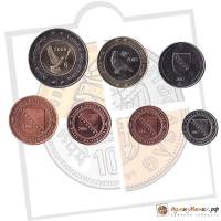 Набор монет Босния и Герцеговина (7 монет) 1998-11 гг, 5, 10, 20, 50 фенингов, 1, 2 и 5 марки