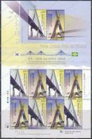 (№2009-2740) Лист марок Корея Южная 2009 год "Отношения между Кореей и Бразилией", Гашеный