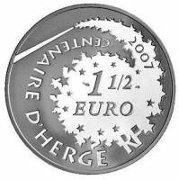 () Монета Франция 2007 год 1 1/2 евро ""   PROOF