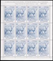 (№1996-3301) Лист марок Испания 1996 год "Dontildeana Национальный Парк Уэльва", Гашеный