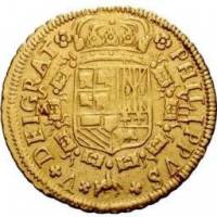 (№1701km259) Монета Испания 1701 год 8 Escudos (Севилья S - М)