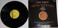 Пластинка виниловая Ф. Лист Missa solennis Hungaroton 300 мм. (Сост. отл.)
