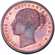 () Монета ЮАР (Южная Африка) 1889 год 1  ""   Алюминиево-Никелево-Бронзовый сплав (Al-Ni-Br)  UNC