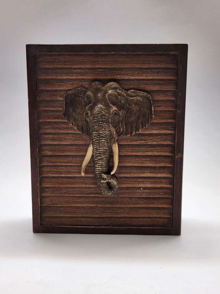 Фотоальбом Деревянная обложка Слон Тайланд подарок сувенир