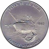 () Монета Куба 1982 год 5 песо ""   AU