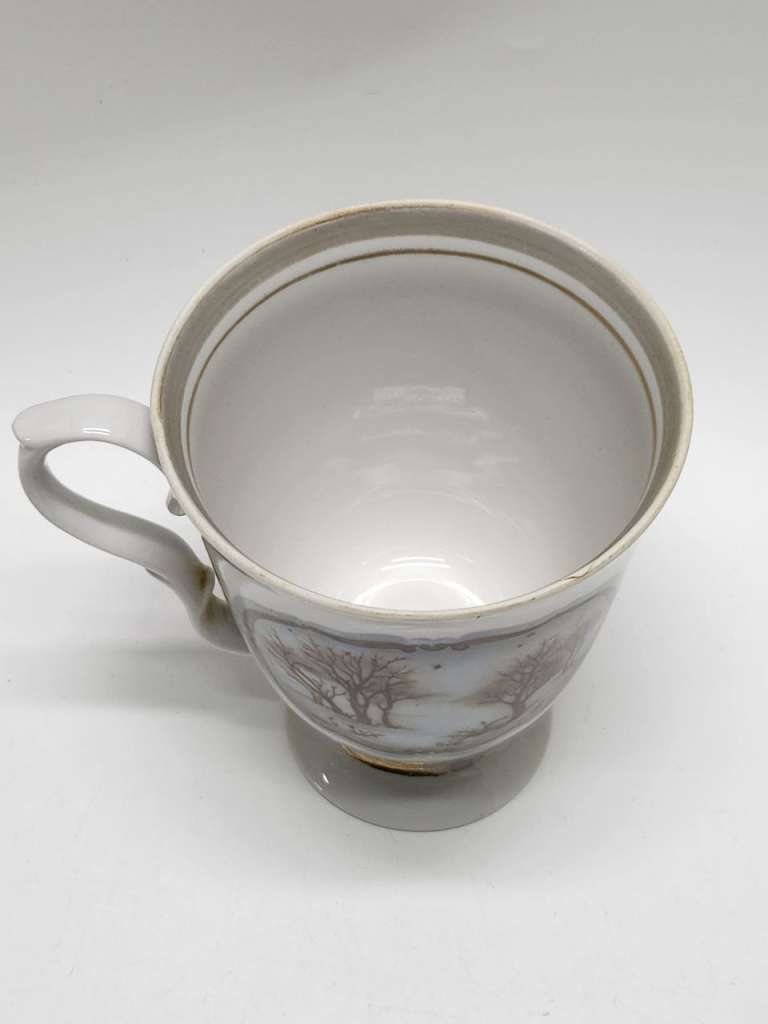 Бокал (кружка чашка) для чая Дулево большой