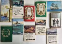 Наборы открыток 11 шт Военно-морской флот Русский военный мундир Гербы СССР полные комплекты