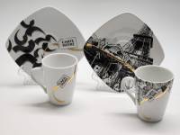 Кофейные пары Carte noire 2 шт фарфор
