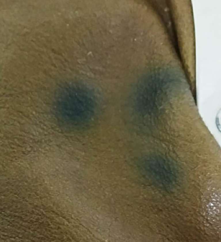 Косметичка, кож. зам (сост. на фото)