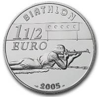 () Монета Франция 2005 год 1 1/2 евро ""   PROOF