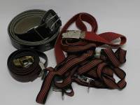 Набор ремней, подтяжки, 4 шт., СССР (сост. на фото)