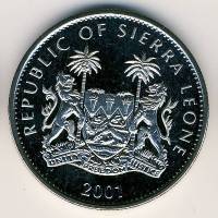 () Монета Сьерра-Леоне 2001 год 1  ""   Медь-Никель  UNC