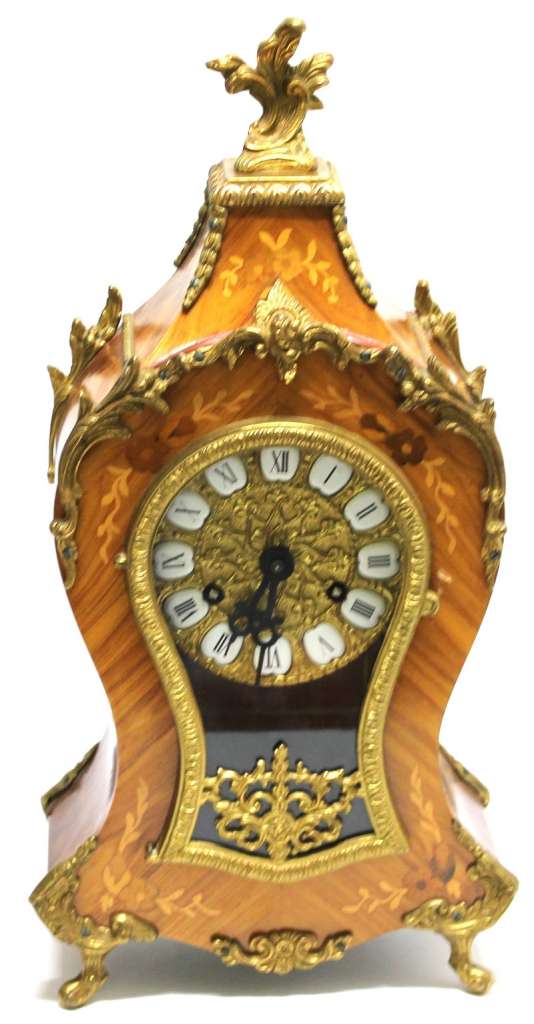 Часы в стиле &quot;BOULLE&quot;, Италия, середина ХХ в., 67*27*12 см., механизм Германия (сост. на фото)