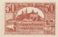 (№1920) Банкнота Австрия 1920 год "50 Heller"