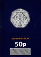 (2019) Монета Великобритания 2019 год 50 пенсов "Скаутское движение девочек"  Медь-Никель  Буклет