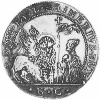 (№1779c97.1 (1 Ducatone - до н. э. - 119-й дож Паоло Ренье)) Монета Италия 1779 год 124 Soldi (1 Duc