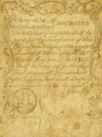 (№1775P-S1218) Банкнота США 1775 год "2 Shillings 6 Pence"