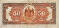 (№1913P-S135a) Банкнота Мексика 1913 год "50 Pesos"