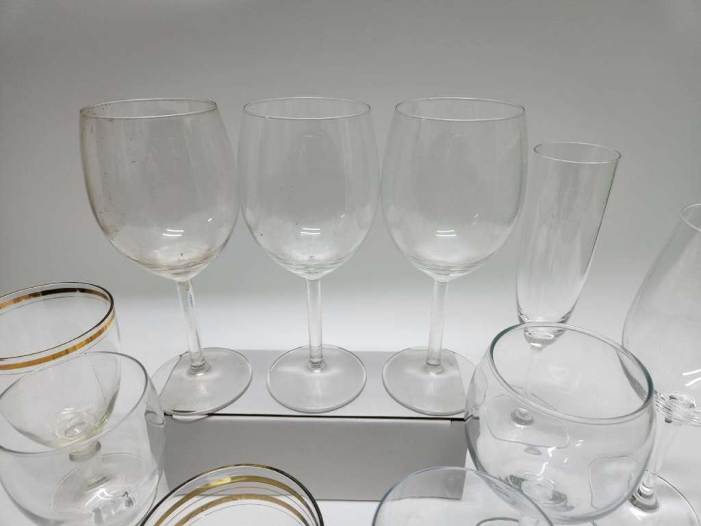 Бокалы стекло 11 штук разные
