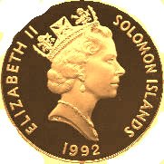 (№1992km44) Монета Соломоновы Острова 1992 год 50 Dollars (Битва за Гуадалканал)