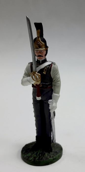 Оловянный солдатик &quot;Рядовой Орденского кирасирского полка, 1812-1814 г.&quot;