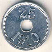 (№1910kmTn6) Монета Гренладия 1910 год 25 Oslash;re (Туле-Кап-Йорке)