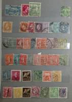 - Набор марок Разные страны 64 шт.  Гашёные .  Θ