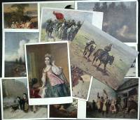 Набор открыток "Государственная Третьяковская галлерея", 18 шт., 14,5*10,5 см., СССР