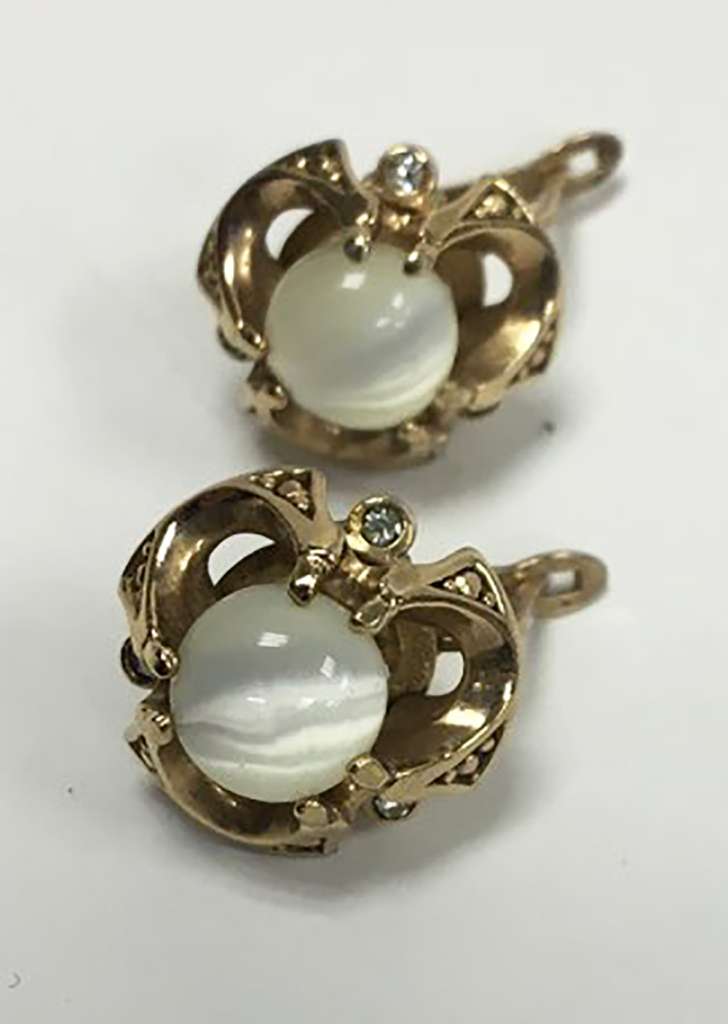 Серьги &quot;Italina&quot;, бижутерия (сост. на фото)