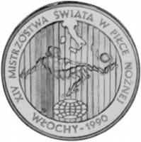 () Монета Польша 1989 год 20000  ""   Биметалл (Серебро - Ниобиум)  UNC