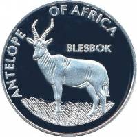 (2003) Монета Малави 2003 год 10 квача "Блисбок"  Серебрение  PROOF