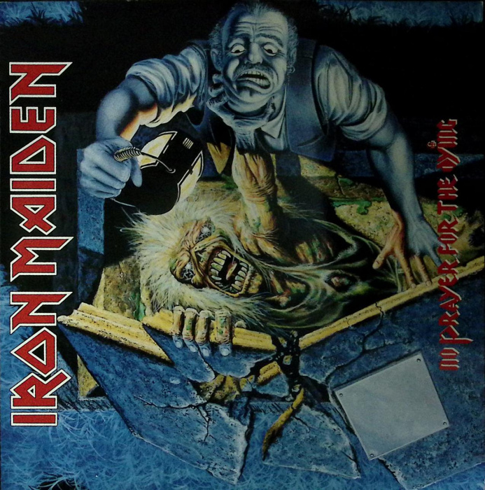 Пластинка виниловая &quot;Iron Maiden. No prayer for the dying&quot; Records 300 мм. (Сост. отл.)