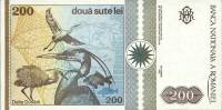 (1992) Банкнота Румыния 1992 год 200 лей "Григоре Антипа"   UNC