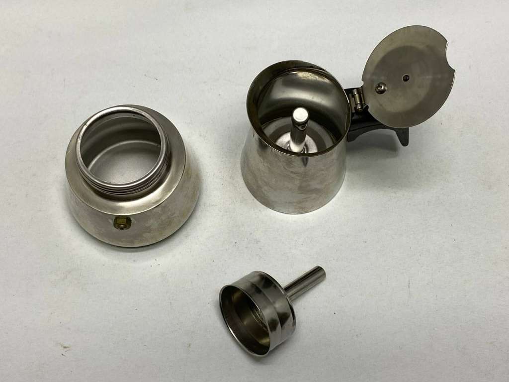 Кофеварка гейзерная нержавейка