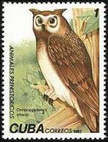 (1982-074) Марка Куба "Орнимегалоникс"    Доисторические животные III Θ