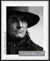 Марка из набора Канада 2016 год "Арчибальд "Беланы" на Юсуф Карш", Гашеная