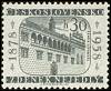 (1958-006) Марка Чехословакия "Замок Литомышль " ,  III O