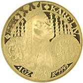(№1998km41) Монета Чехия 1998 год 10,000 Korun (Карел IV и печатей Нове место)